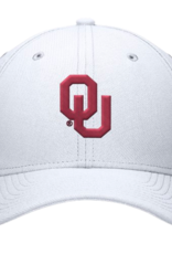Nike Nike White OU Structured On Field Swooshflex Rise Cap