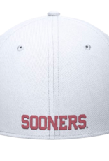 Nike Nike White OU Structured On Field Swooshflex Rise Cap