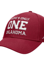Jordan Jordan Crimson There's Only One Oklahoma Structured Snapback Rise Cap
