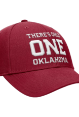 Jordan Jordan Crimson There's Only One Oklahoma Structured Snapback Rise Cap