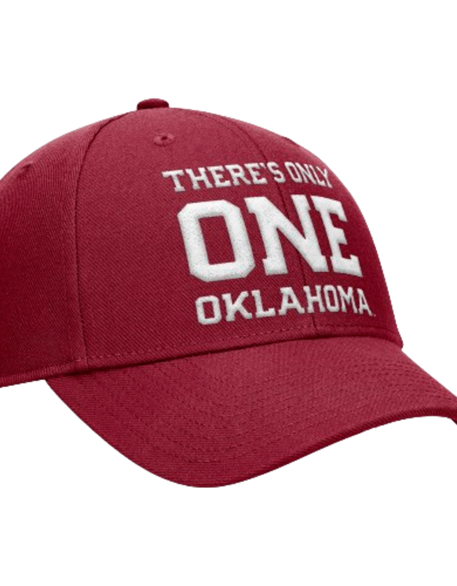 Jordan Jordan Crimson There's Only One Oklahoma Structured Snapback Rise Cap