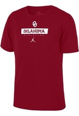 Jordan Youth Jordan OU Athletics Dri-Fit Tee