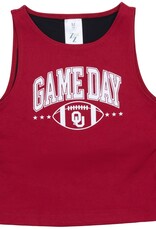 ZooZatz Youth Girls' OU Gameday 1st Down Tank