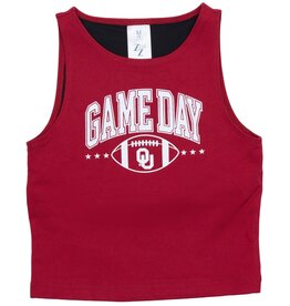 ZooZatz Youth Girls' OU Gameday 1st Down Tank