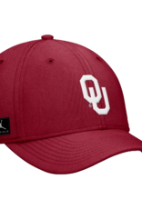Jordan Jordan Crimson OU Structured On Field Swooshflex Rise Cap