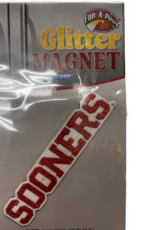 Fan-A-Peel Sooners Glitter Magnet