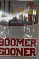 Fan-A-Peel Boomer Sooner Glitter Magnet