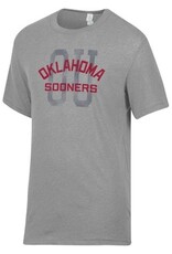 Alternative Apparel Men's Smoke Gray Oklahoma Sooners OU Keeper Tee