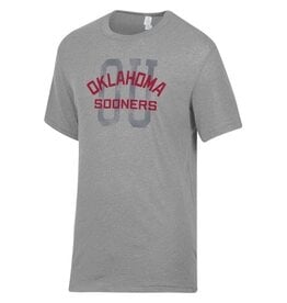 Alternative Apparel Men's Smoke Gray Oklahoma Sooners OU Keeper Tee