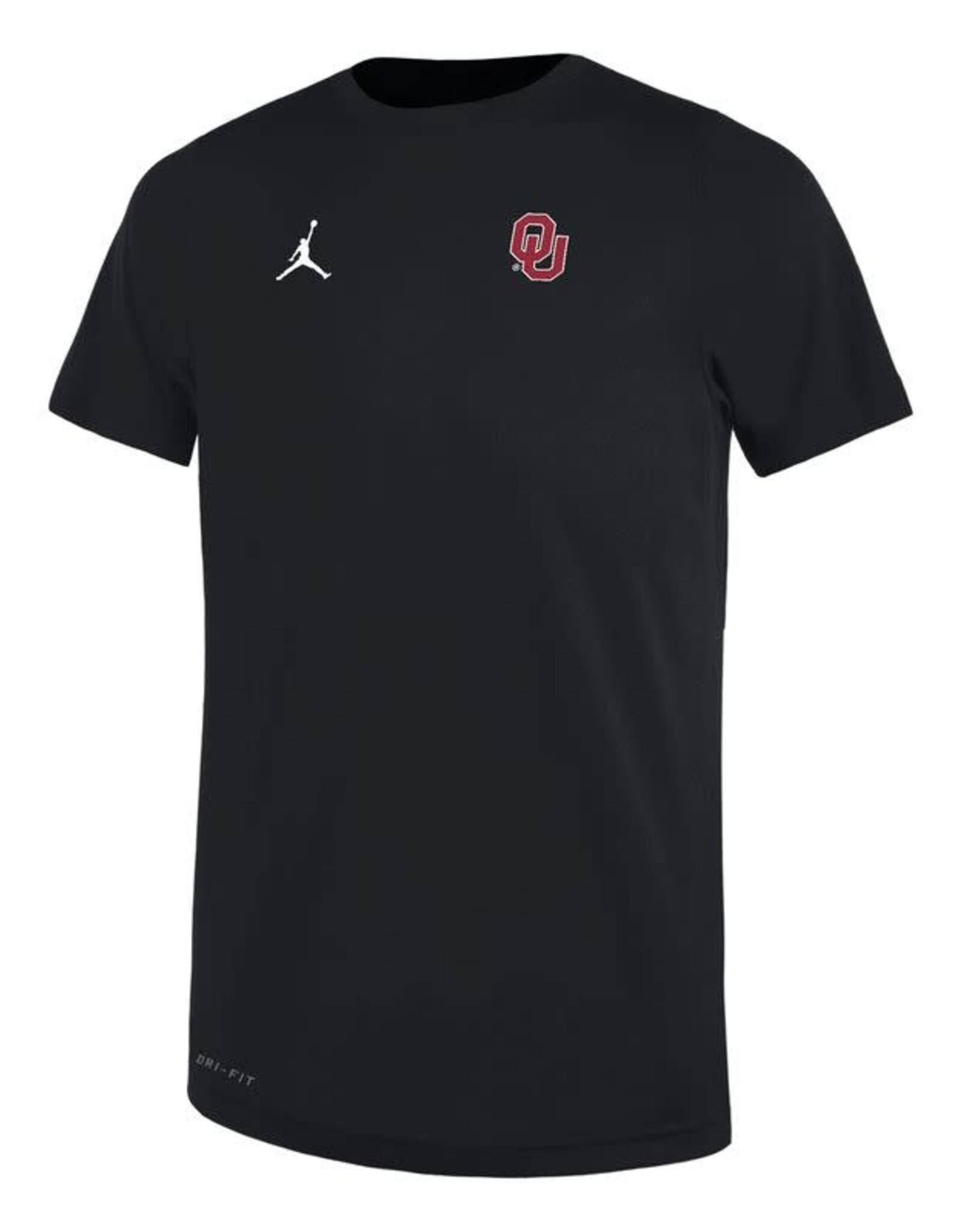 Jordan Jordan Youth Black OU Small Logo Legend Tee