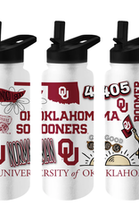 Logo Oklahoma Sooner 34oz Native Quencher Bottle