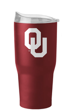 Logo Oklahoma Sooner 30oz Flipside Powder Coat Tumbler