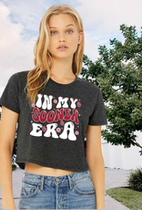 Bella Womens Sooner Era Crop Tee