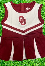 Little King Infant OU V Front Cheer Jumper