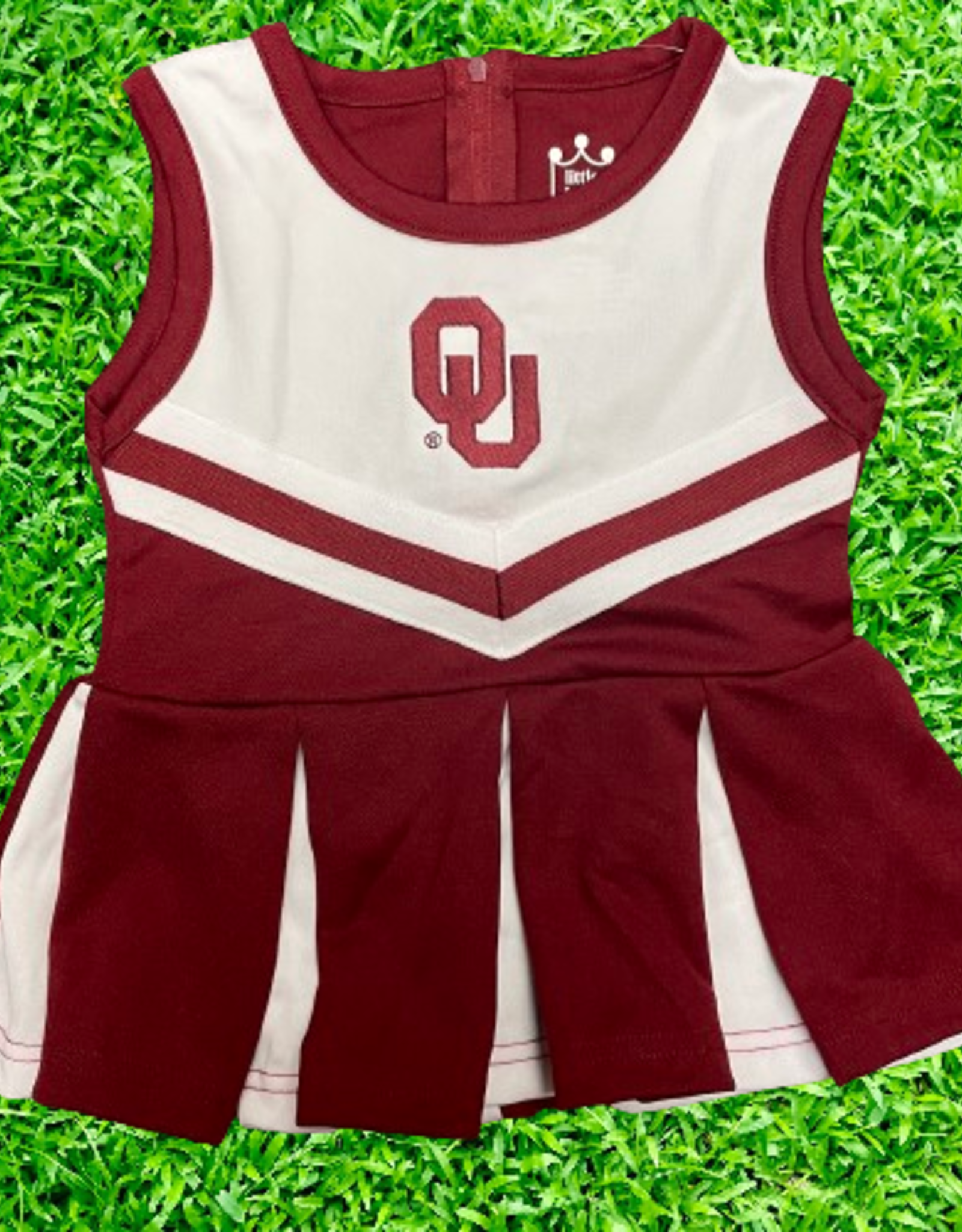 Little King Infant OU V Front Cheer Jumper