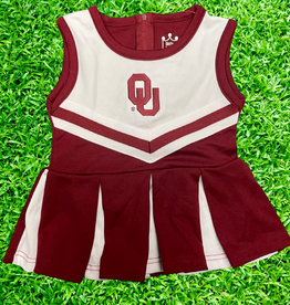 Little King Infant OU V Front Cheer Jumper