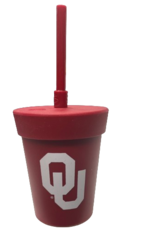 WinCraft OU Silicone Tumber with Lid 8oz
