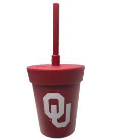 WinCraft OU Silicone Tumber with Lid 8oz