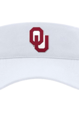 Nike Nike White OU Ace Adjustable Visor