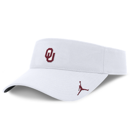 Jordan Jordan OU White Ace Visor