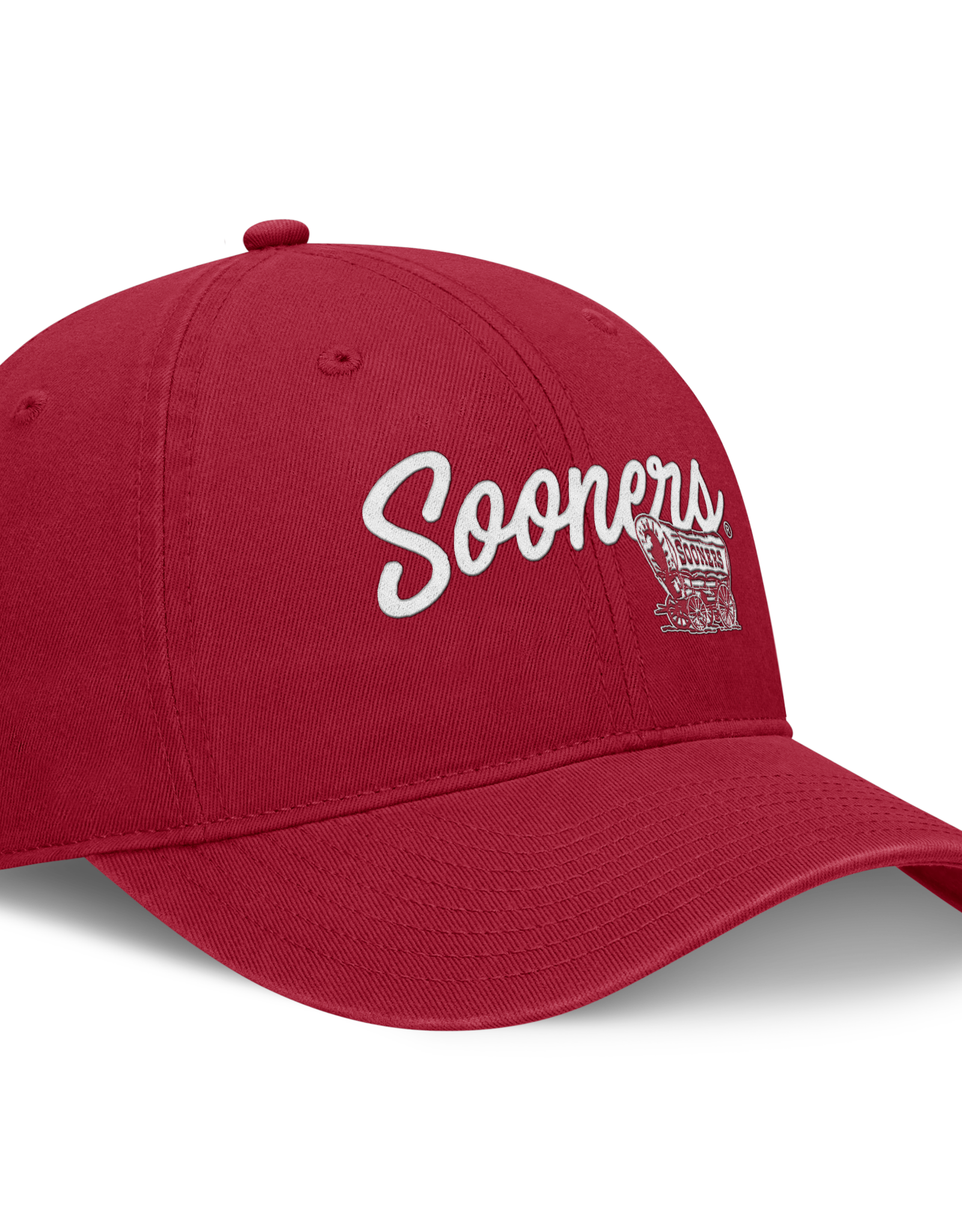 TOW Women's TOW Crimson Script Sooners Schooner Ceecee Unstructured Cap
