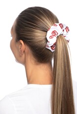 ZooZatz White OU All Over Scrunchie