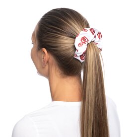 ZooZatz White OU All Over Scrunchie