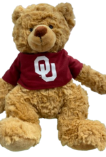 Mascot Factory Cuddle Buddies Caramel Bear OU Tshirt