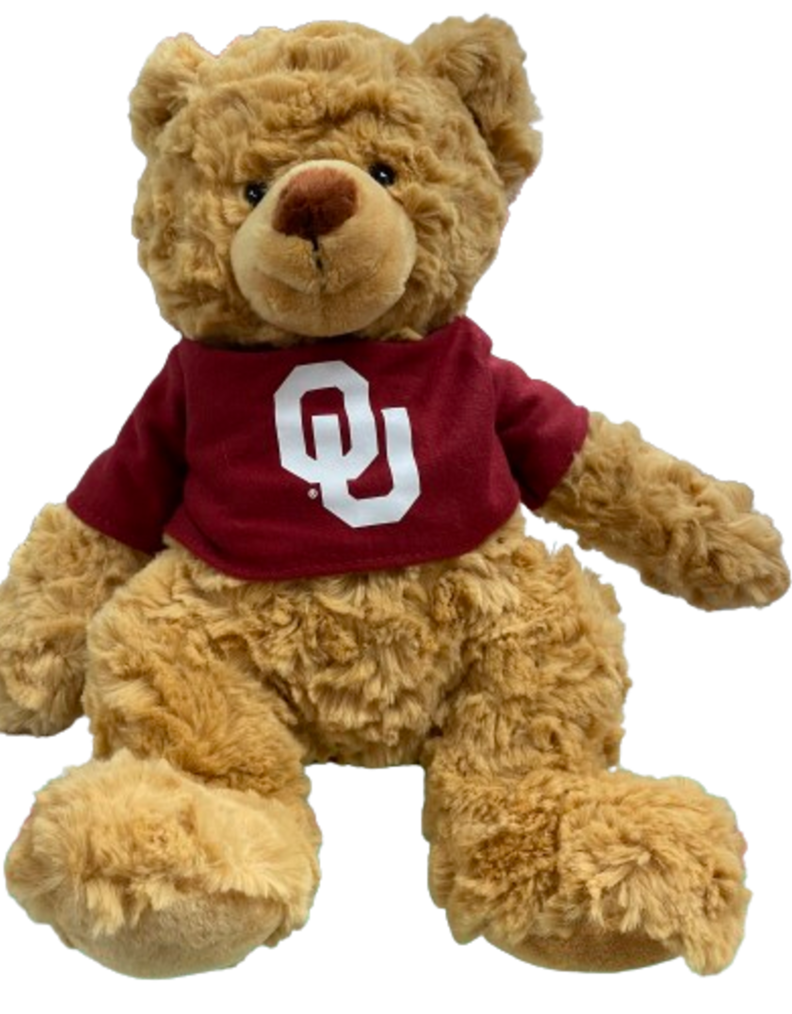 Mascot Factory Cuddle Buddies Caramel Bear OU Tshirt