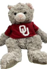 Mascot Factory Cuddle Buddies Cat OU Tshirt