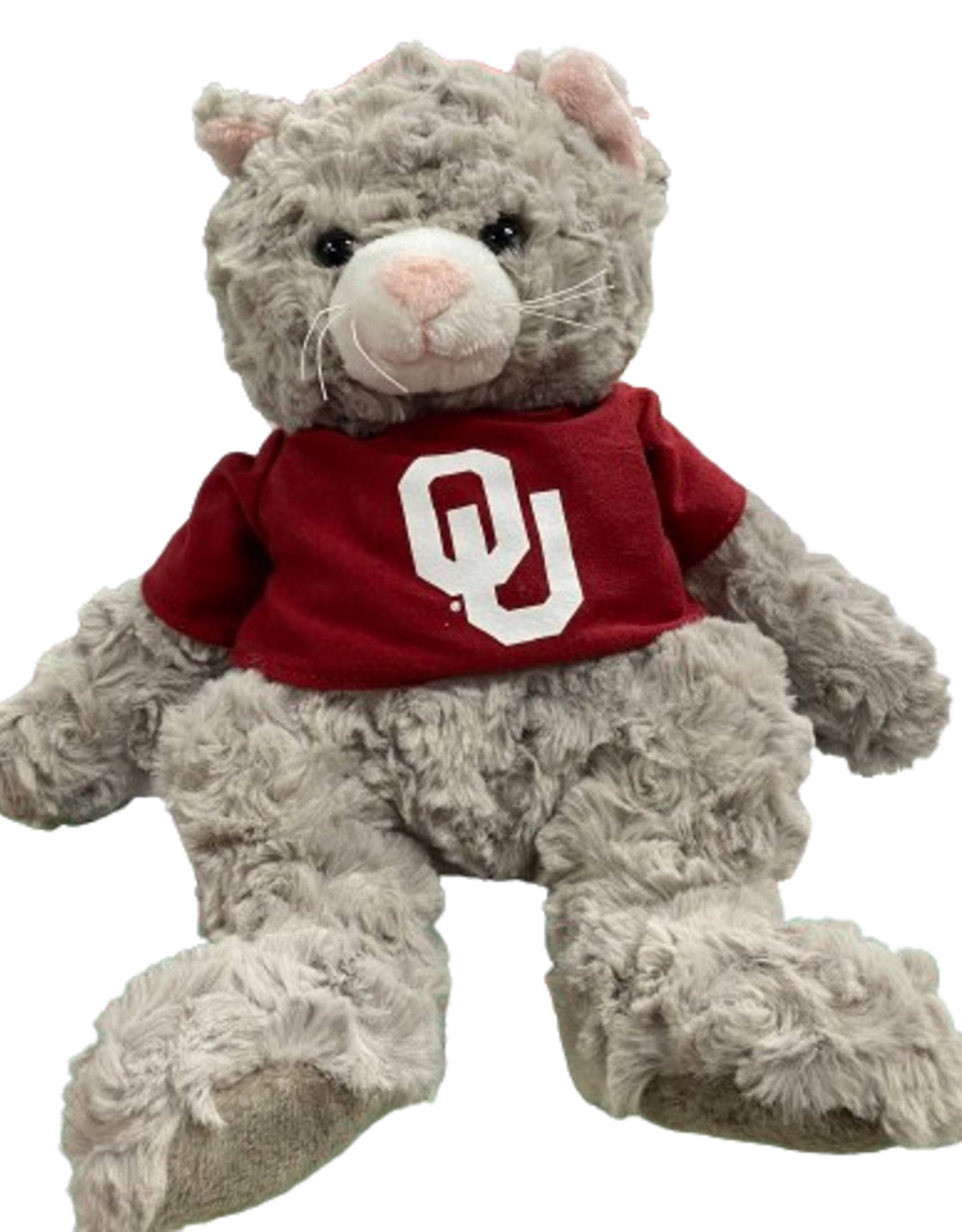 Mascot Factory Cuddle Buddies Cat OU Tshirt