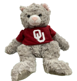 Mascot Factory Cuddle Buddies Cat OU Tshirt