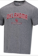 Champion Mens Oklahoma Heathered Athletic Tee SS