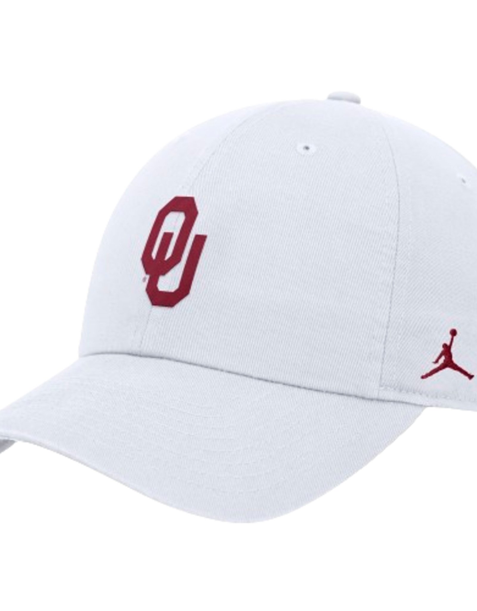Jordan Jordan White OU Adjustable Unstructured Club Cap