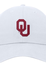 Jordan Jordan White OU Adjustable Unstructured Club Cap Jordan Jordan White OU Adjustable Unstructured Club Cap