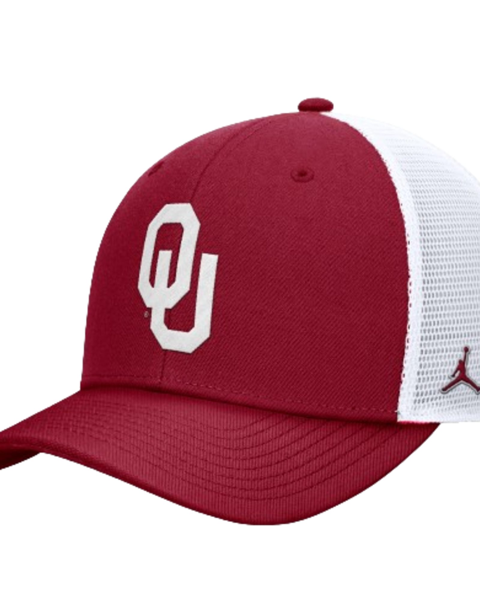 Jordan Jordan Crimson OU Rise Structured Trucker Cap