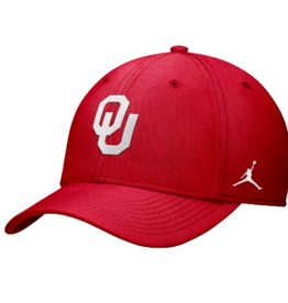 Jordan Jordan Crimson OU Structured Swooshflex Rise Cap