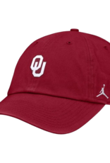 Jordan Jordan Crimson OU Vinyl Patch Unstructured Club Cap