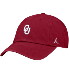 Jordan Jordan Crimson OU Vinyl Patch Unstructured Club Cap