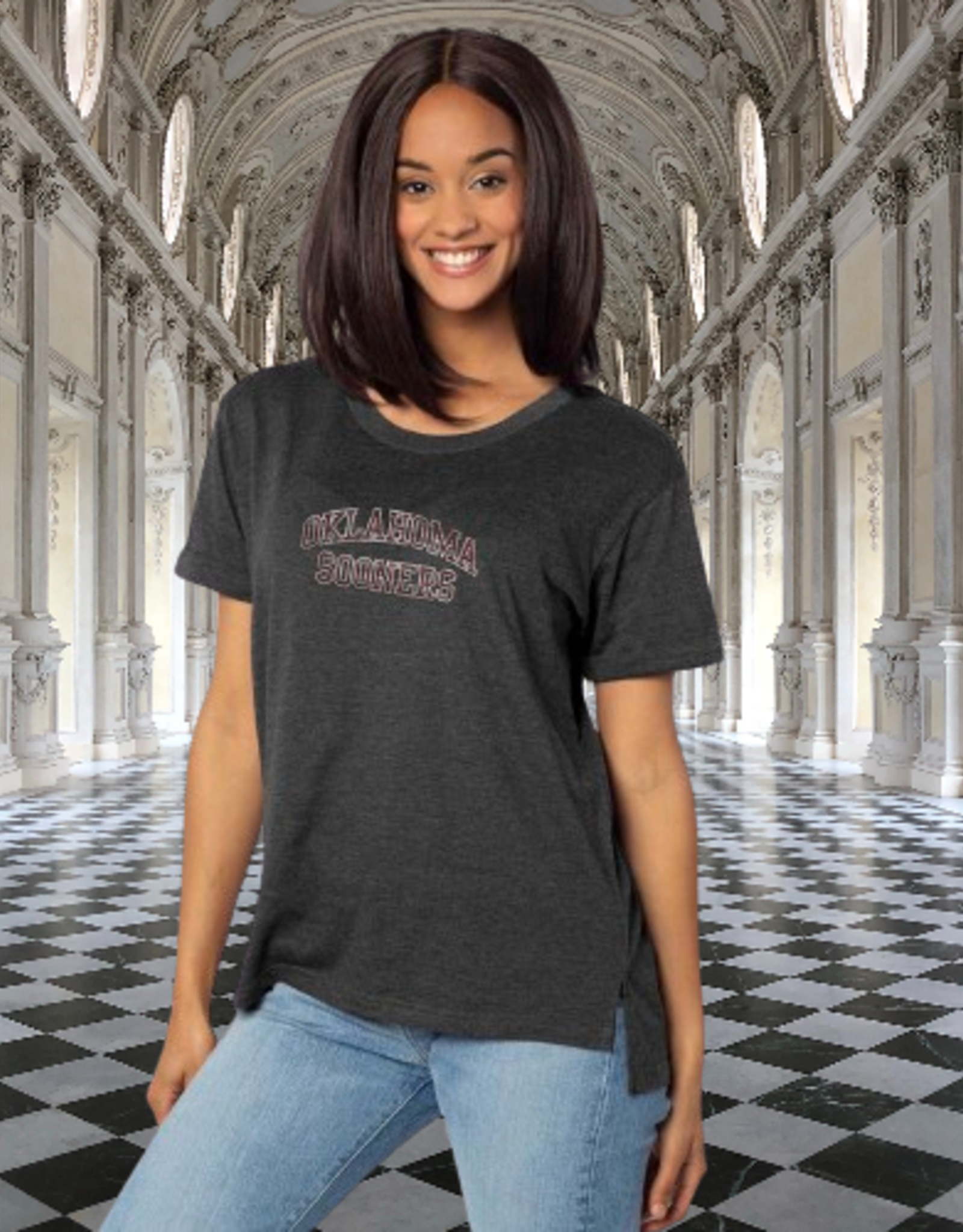 Chicka-d Womens Rhinestones Must Have Tee