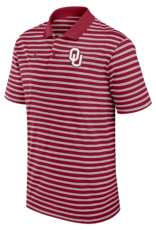 Jordan Men's Jordan OU Crimson/White/Black Victory Stripe Polo