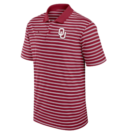 Jordan Men's Jordan OU Crimson/White/Black Victory Stripe Polo