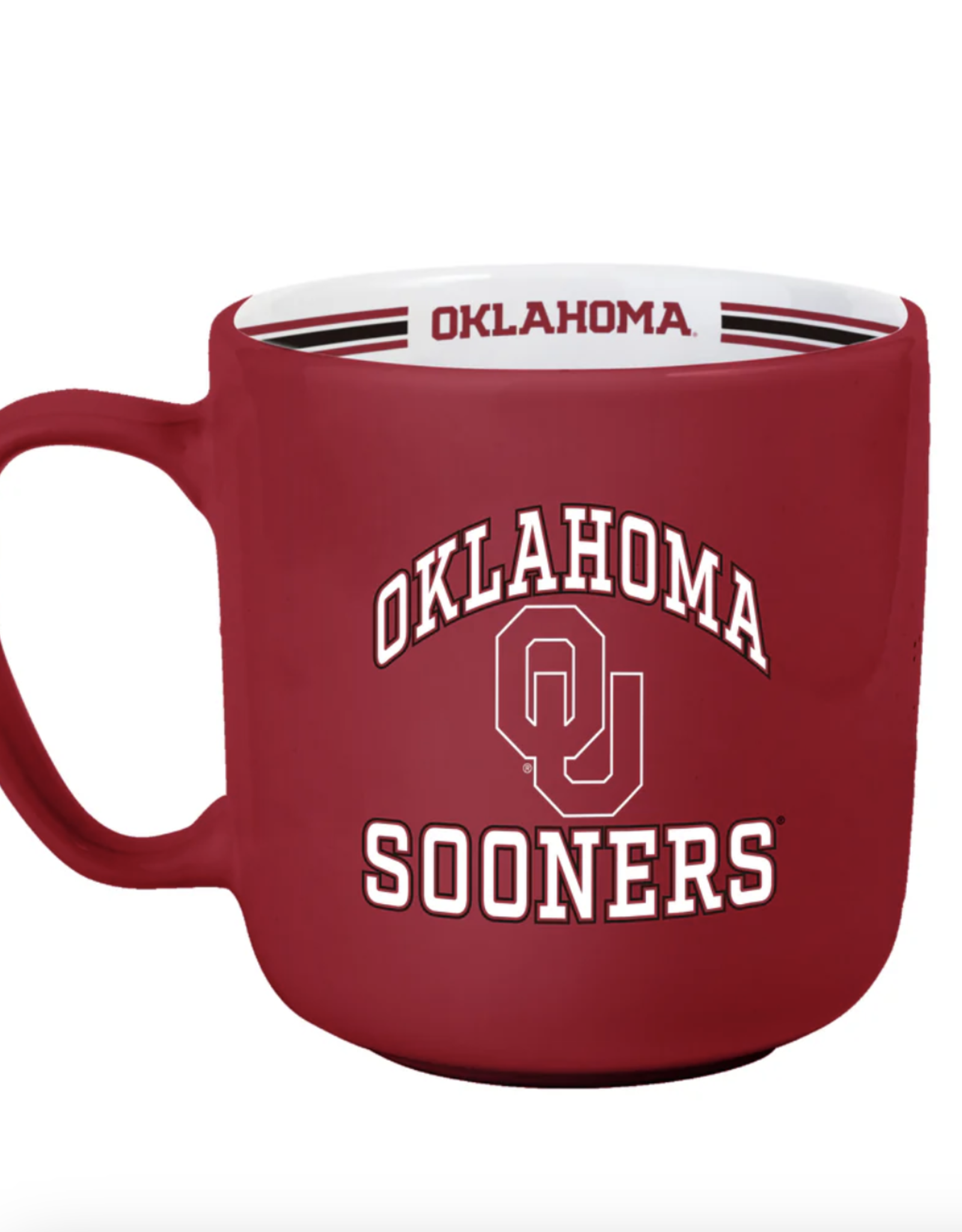 Logo Oklahoma 15oz Stripe Mug