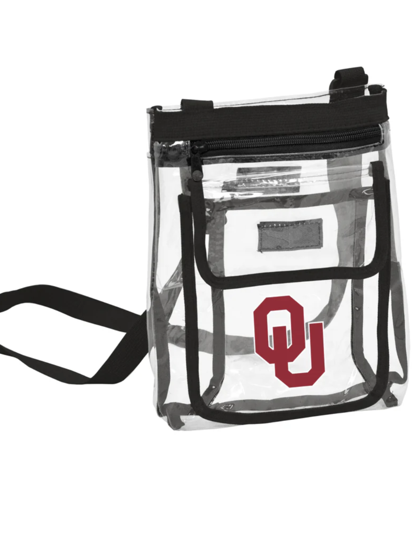 Logo Logo OU Gameday Clear Black Crossbody