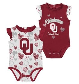 GEN2 Infant Happy Hearts 2pk Creeper Set