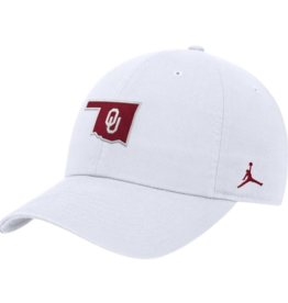 Jordan Jordan White OU State Shape Club Cap