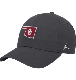 Jordan Jordan Anthracite OU State Shape Club Cap