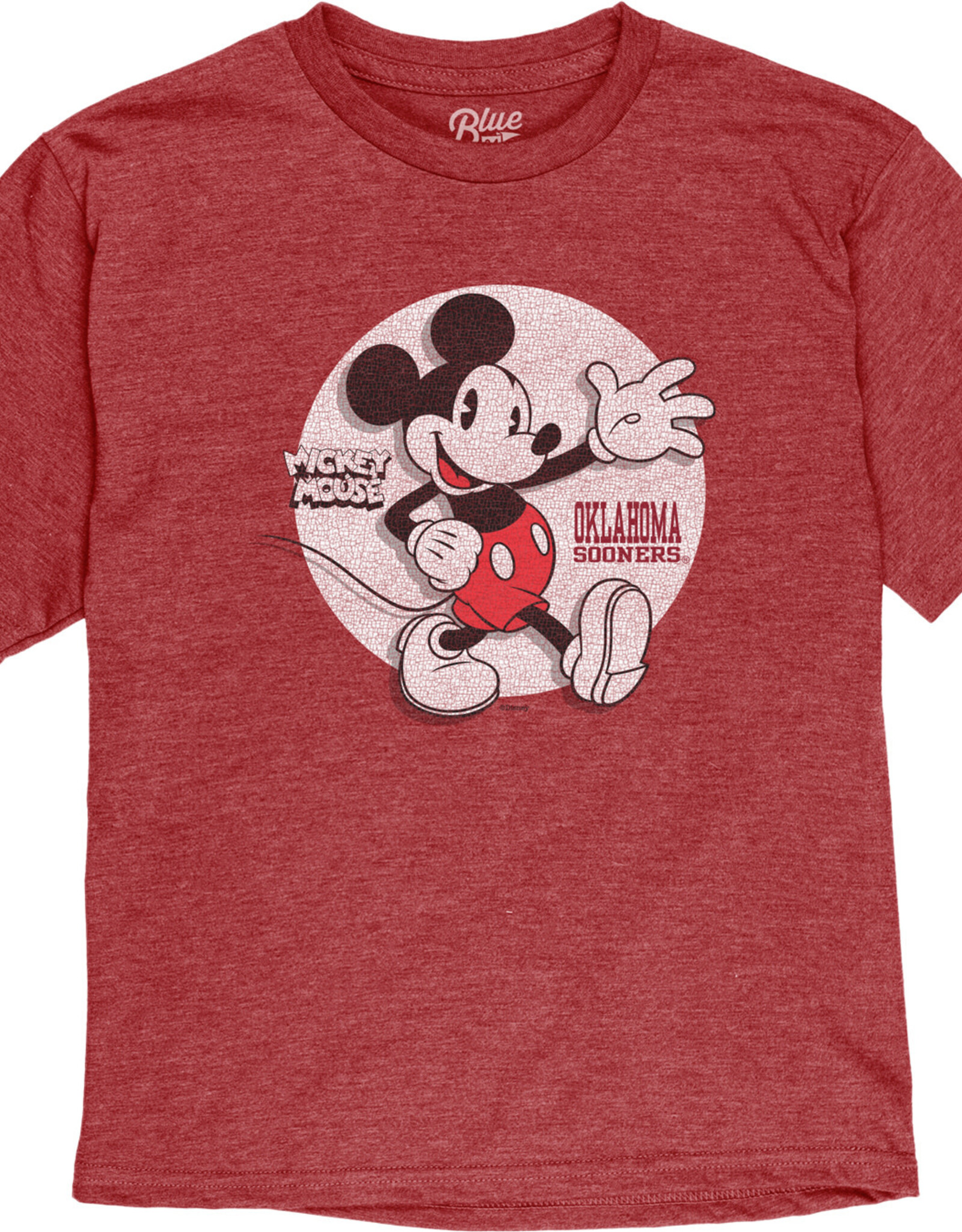 Blue 84 Youth OU Hello Mickey Tee