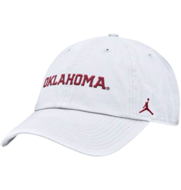 Jordan Jordan White Oklahoma Unstructured Adjustable Club Cap