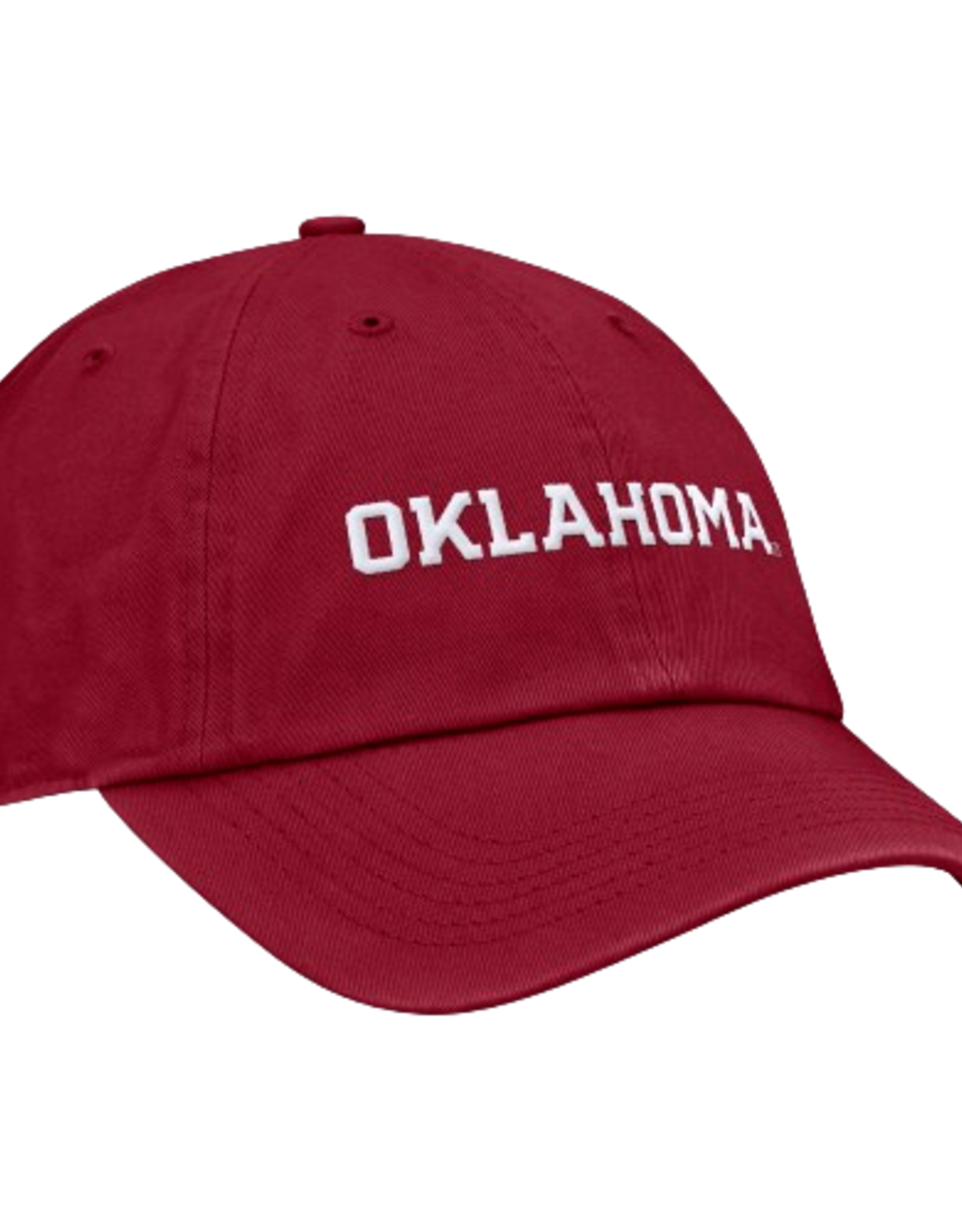 Jordan Jordan  Crimson Oklahoma Unstructured Adjustable Club Cap